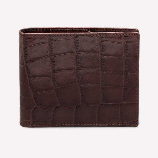 ETR CROCO Billfold Wallet with 6 C/C
