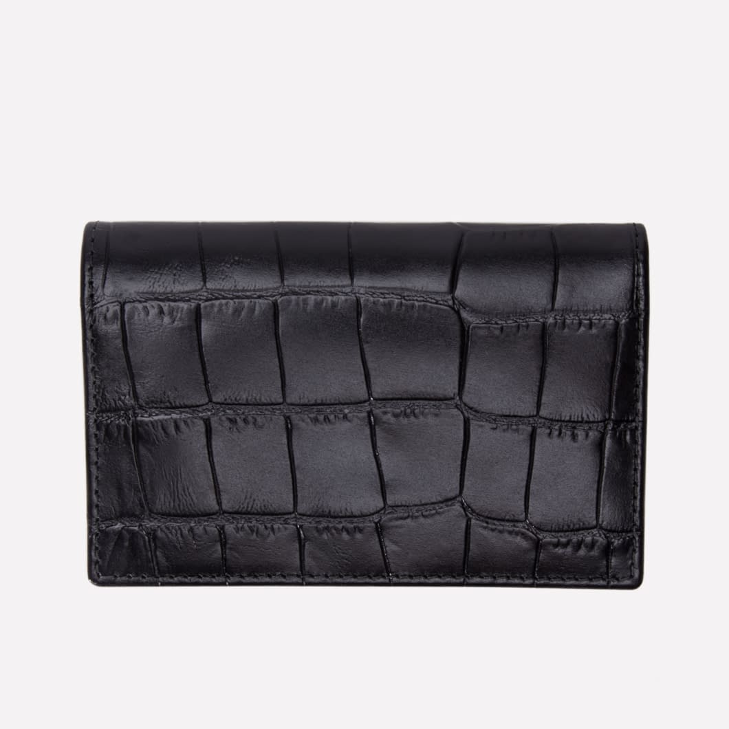 ETR Croco Visiting Card Case