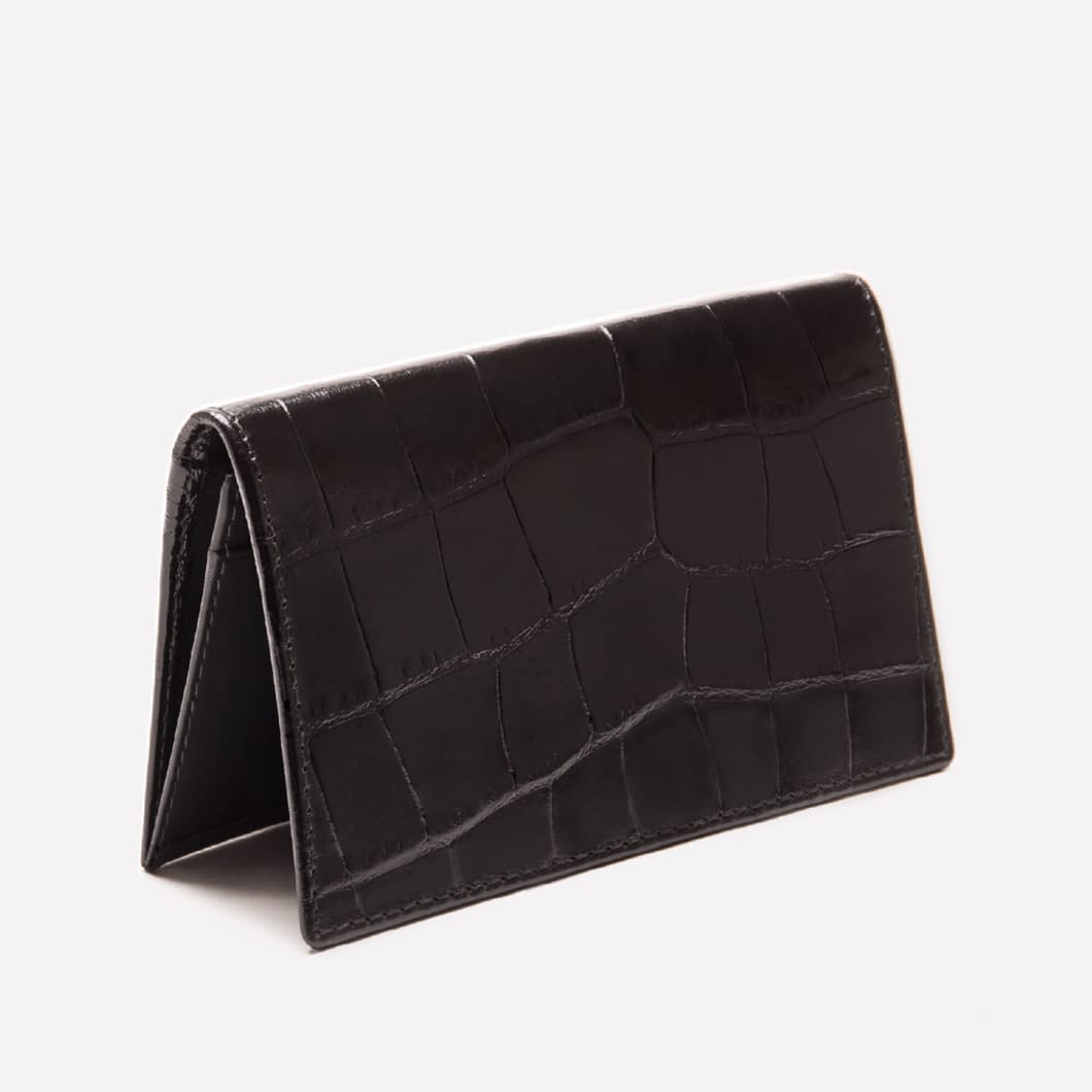 ETR Croco Visiting Card Case