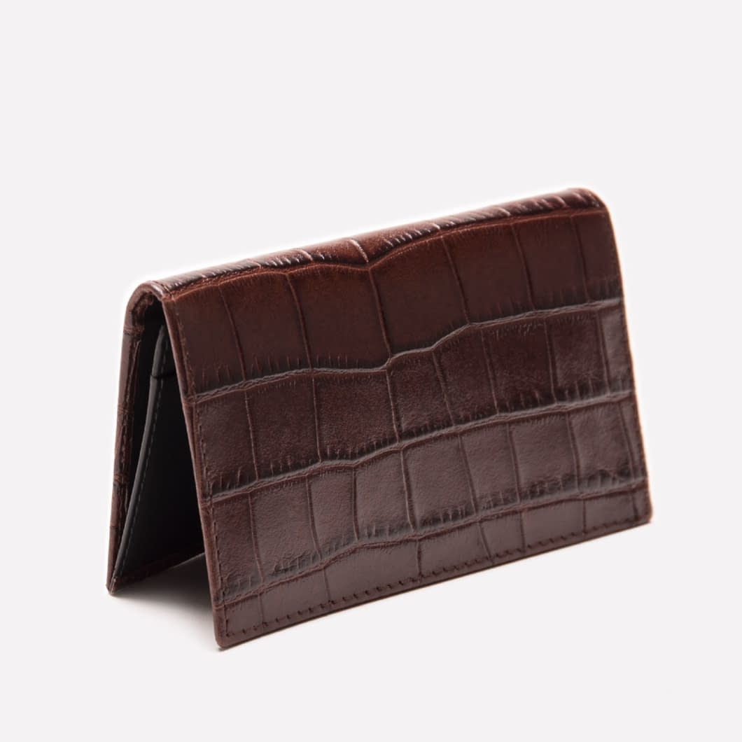 ETR Croco Visiting Card Case