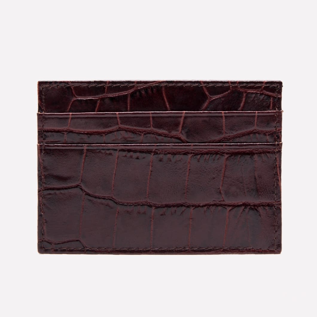 ETR CROCO Flat Credit Card Case