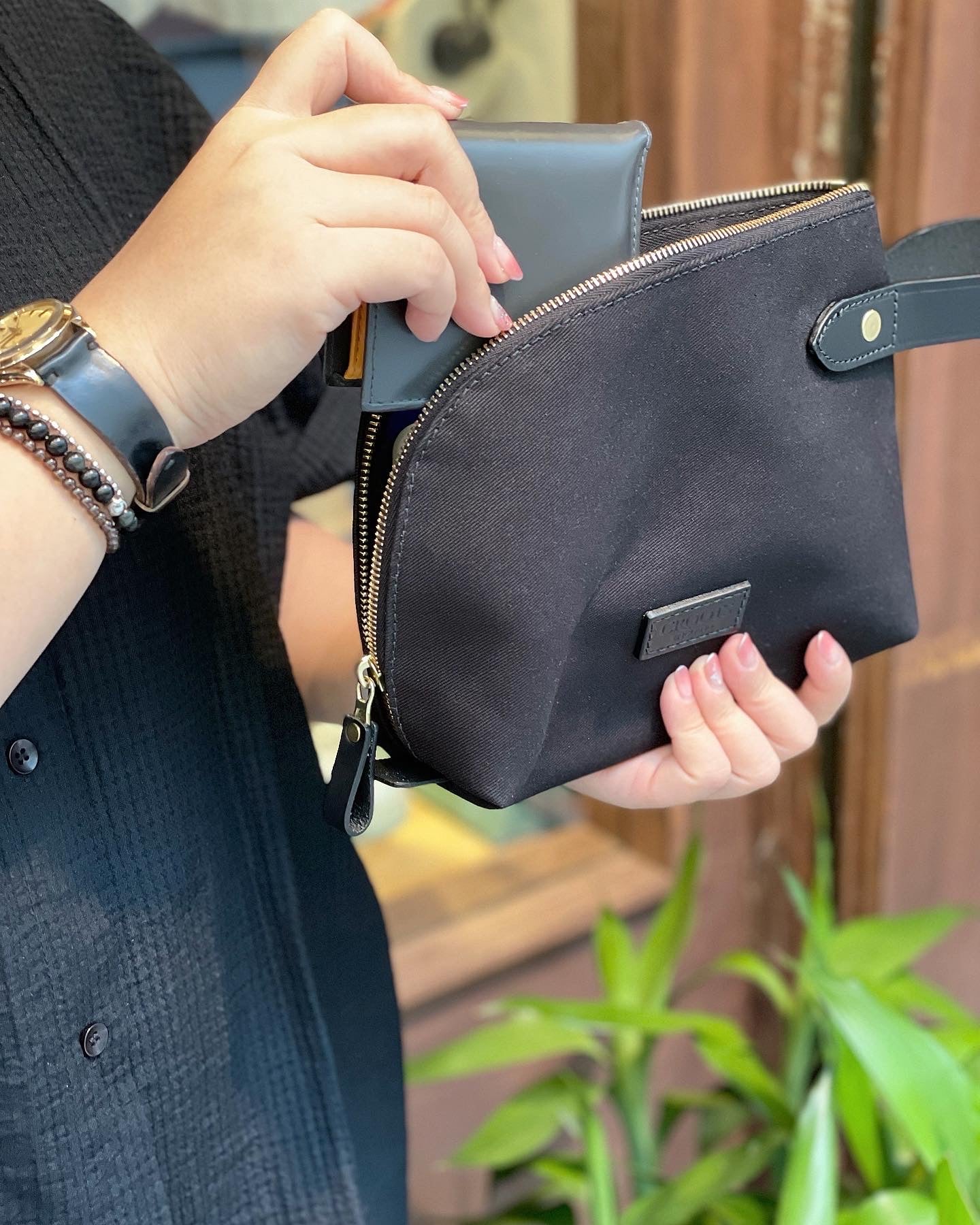 CRT DALBY Canvas Zipped Pouch