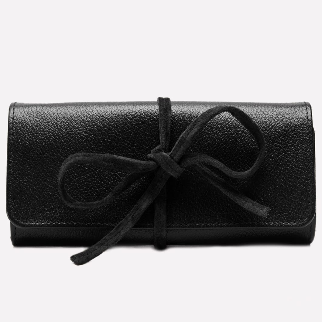 ETR CAPRA Ecru Large Jewellery Roll