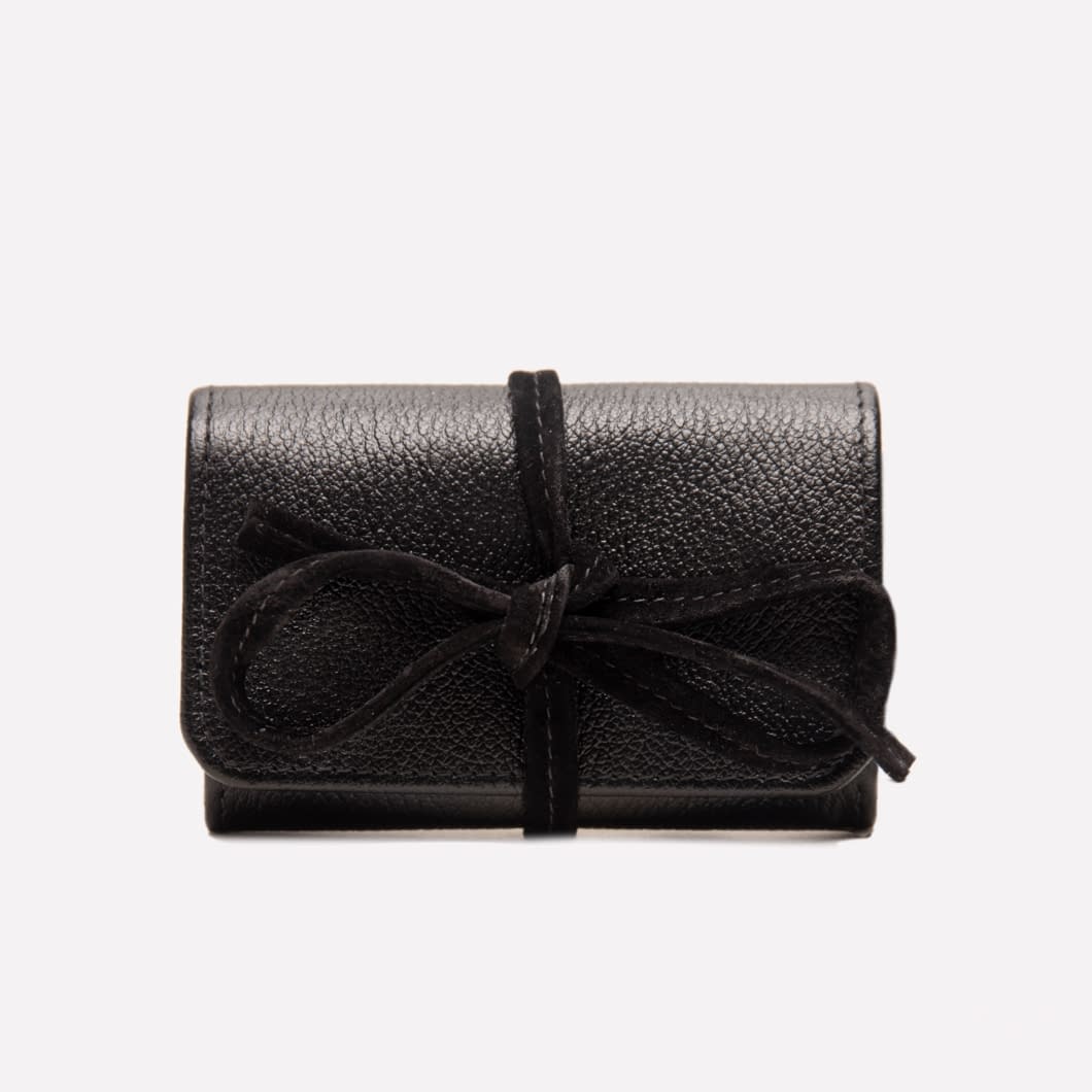 ETR CAPRA Ecru Mini Jewellery Roll