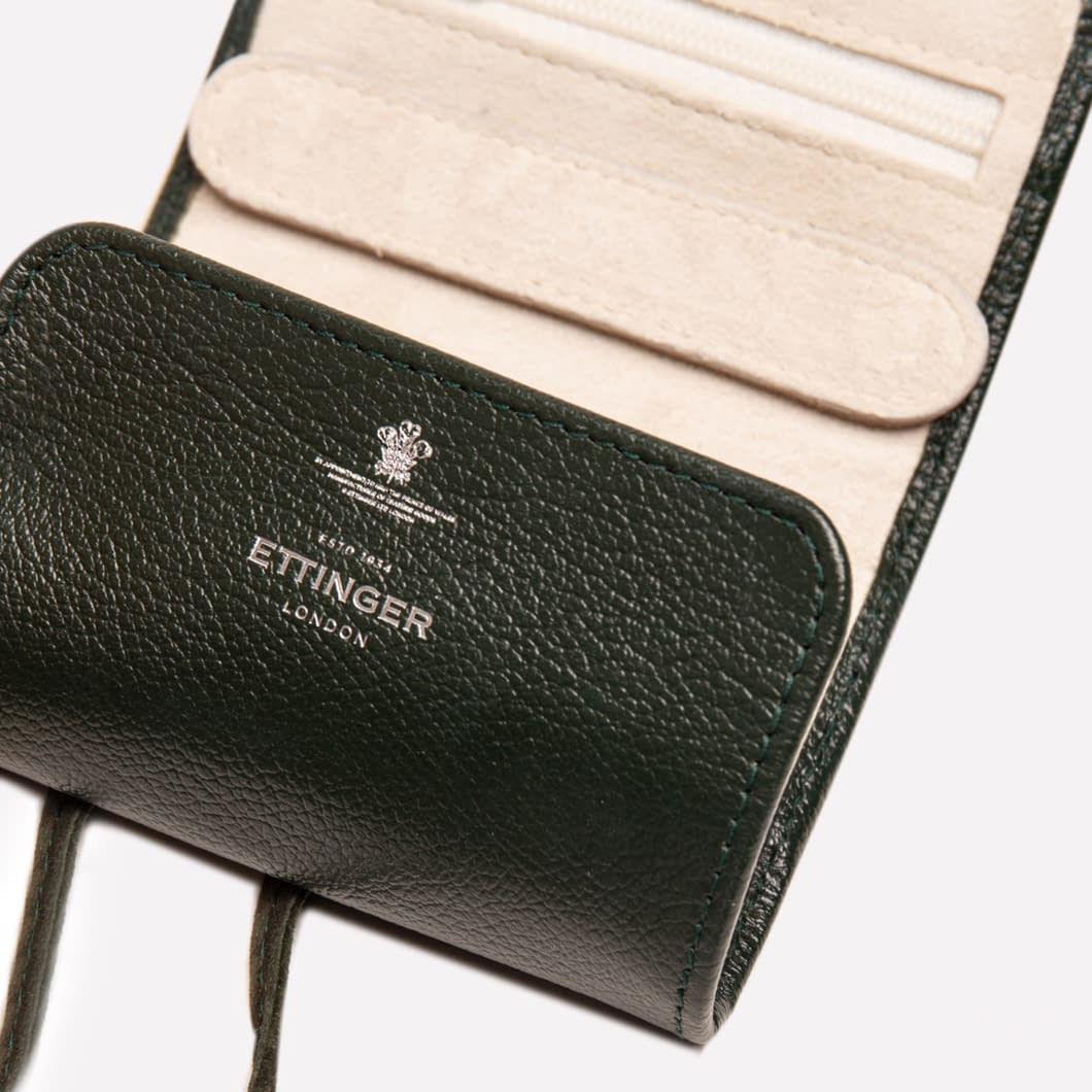 ETR CAPRA Ecru Mini Jewellery Roll