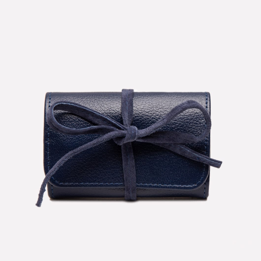 ETR CAPRA Ecru Mini Jewellery Roll
