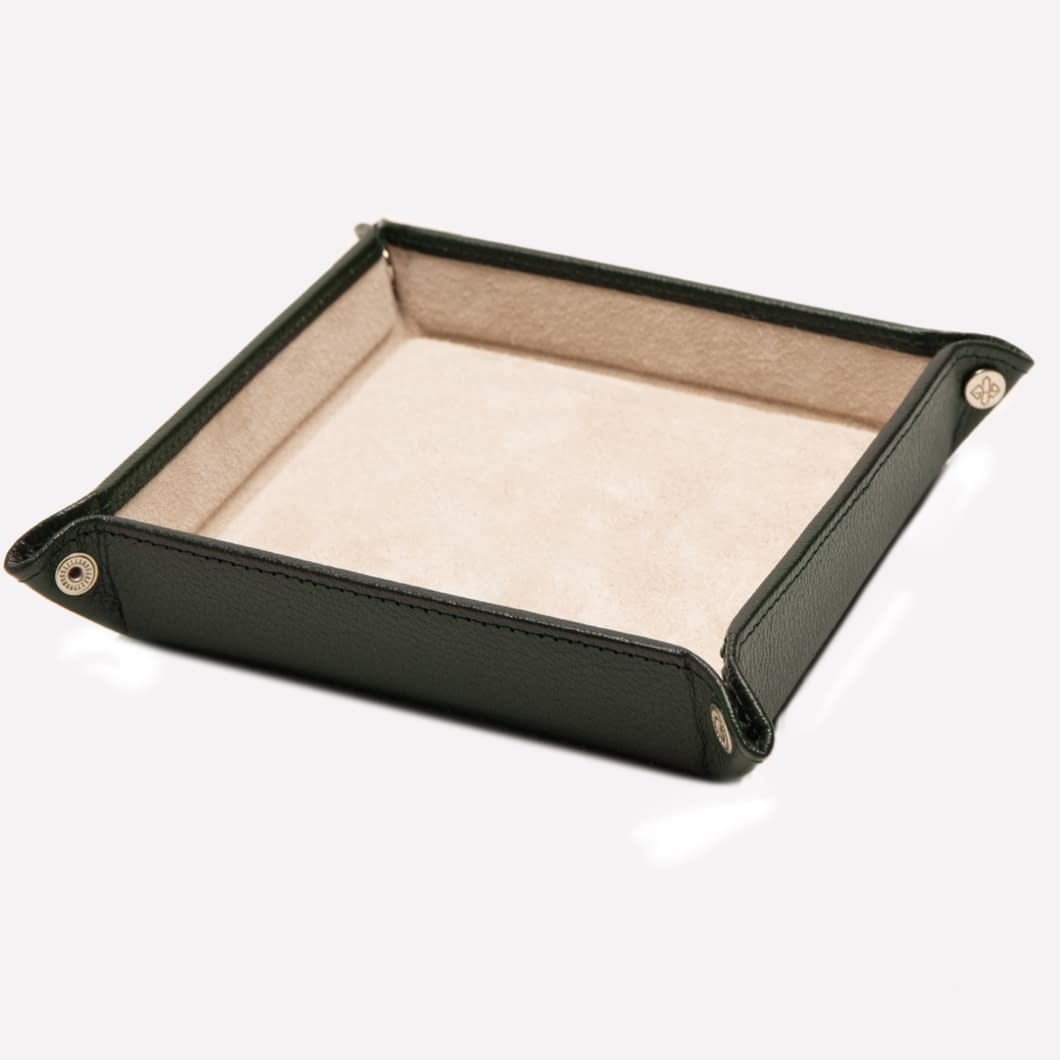 ETR CAPRA Ecru Square Valet Tray