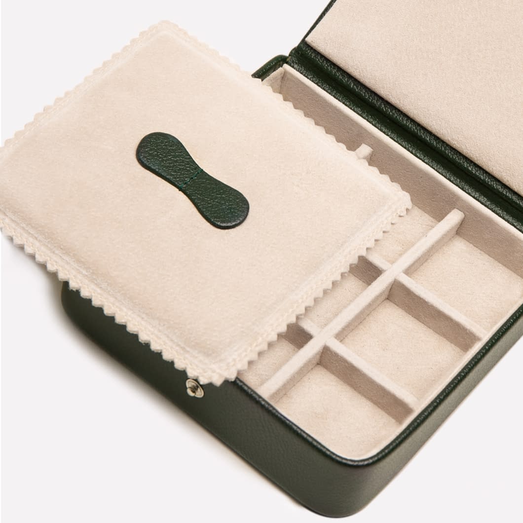 ETR CAPRA Ecru Large Stud or Jewellery Box