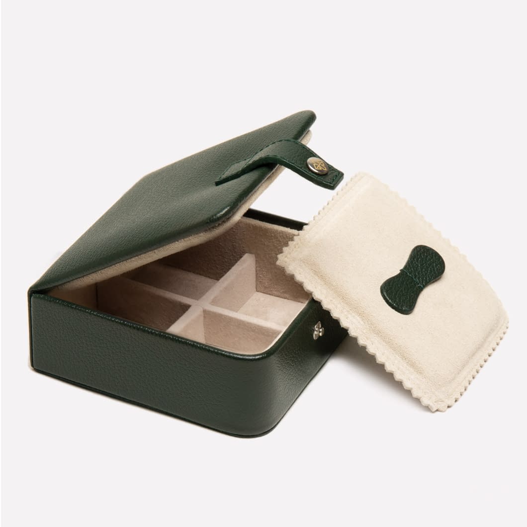 ETR CAPRA Ecru Medium Stud Or Jewellery Box