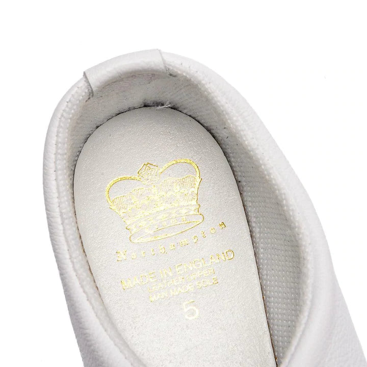 CNP REGENT Wholecut Jazz Shoes White Leather