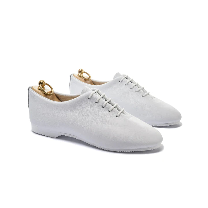 CNP REGENT Wholecut Jazz Shoes White Leather
