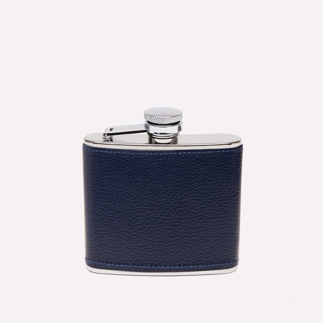 ETR CAPRA 4oz Leather Bound Hip Flask