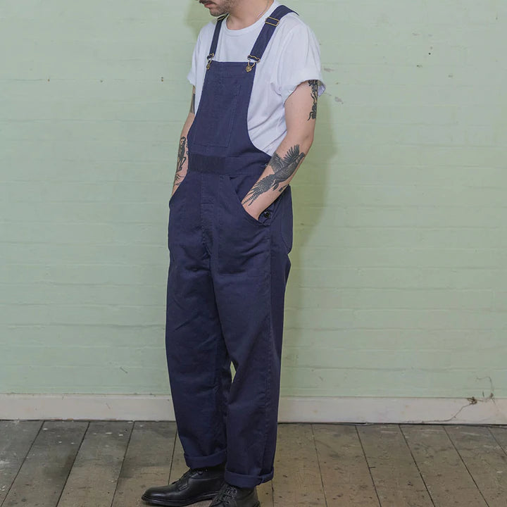 YMO Dungarees The Bib and Brace Navy