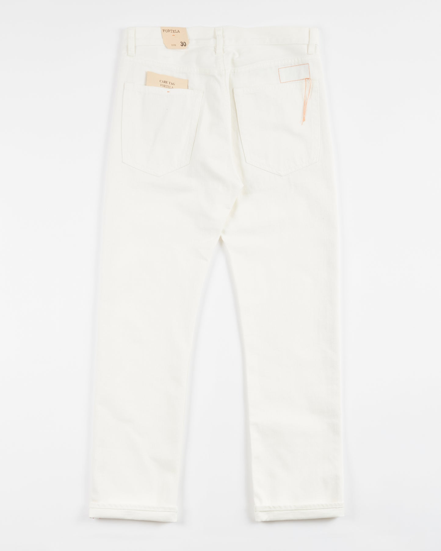 FTA JOHN Selvedge White Denim