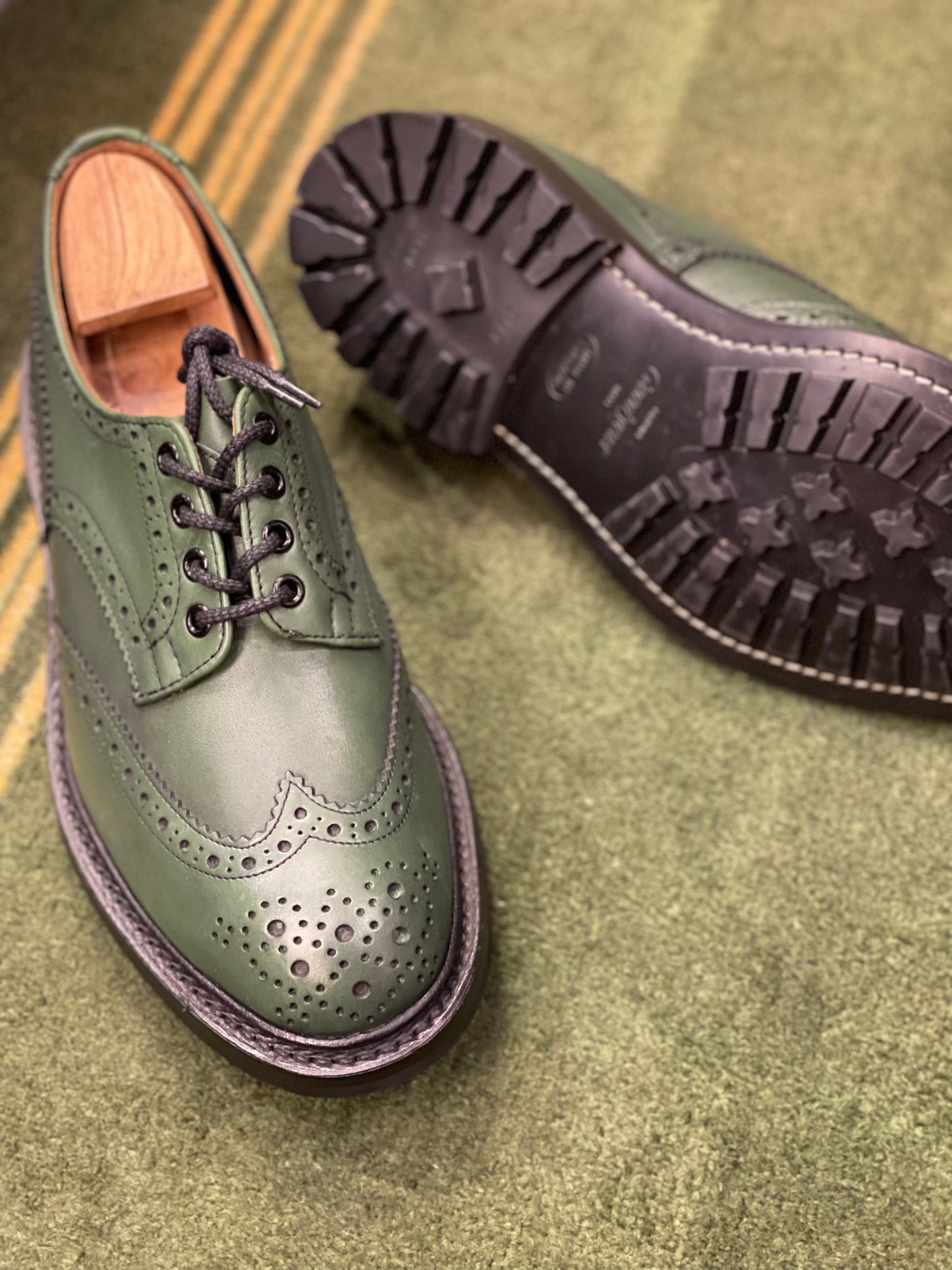 TKS BOURTON Commando Sole MC Green