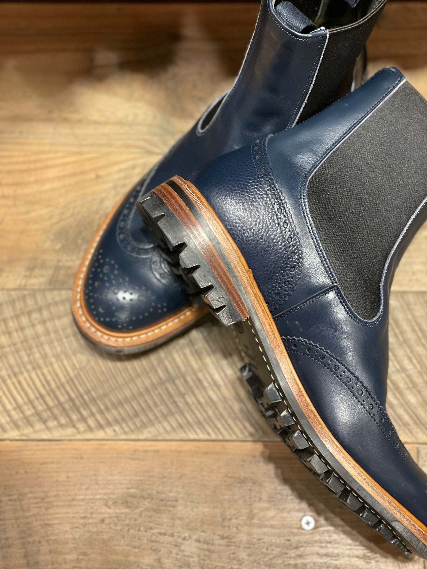 TKS MTO19 Ladies SILVIA Multi Navy Commando Sole