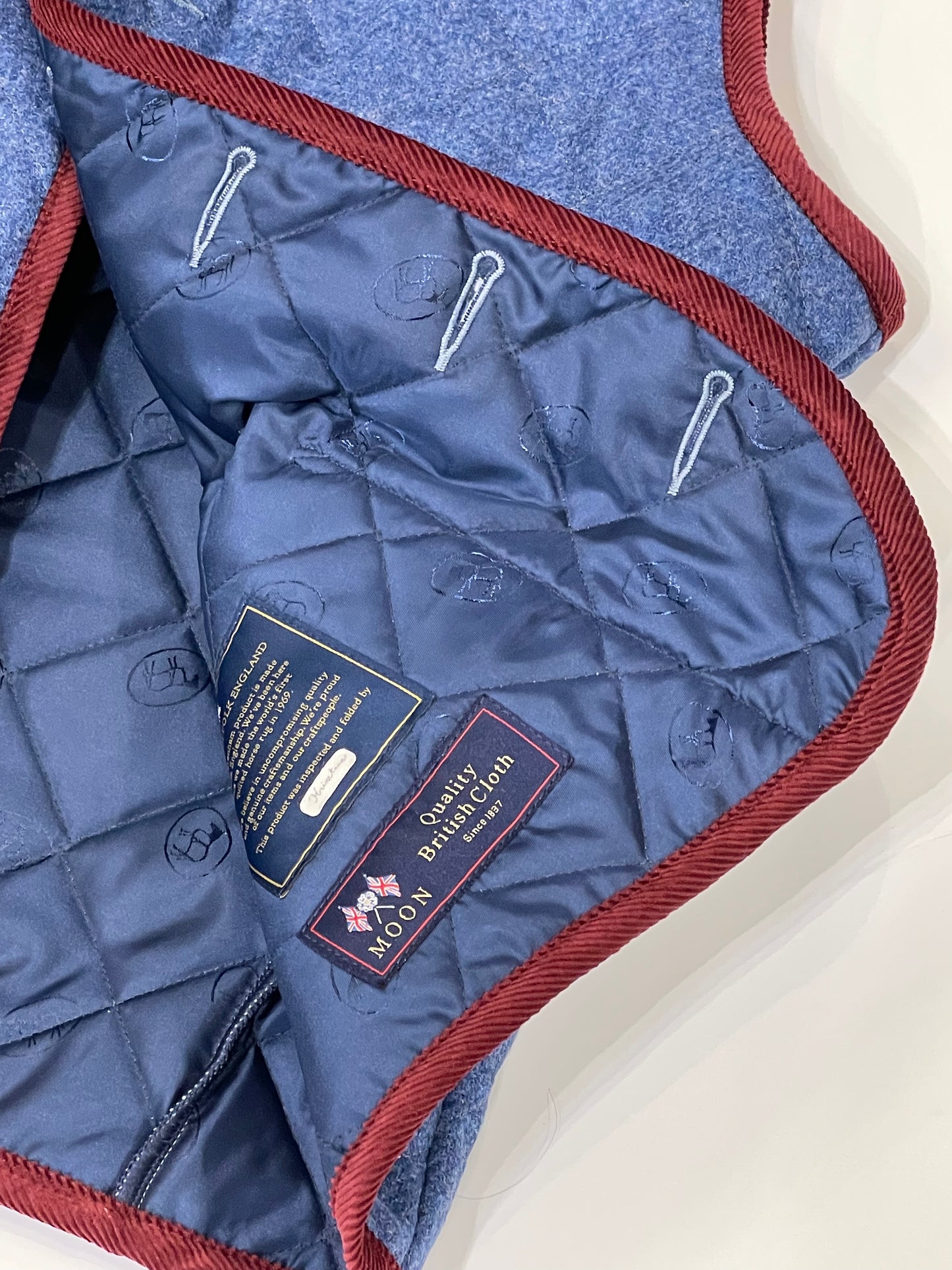 LVH x HOUSES BRAMFIELD Wool GILET Blue