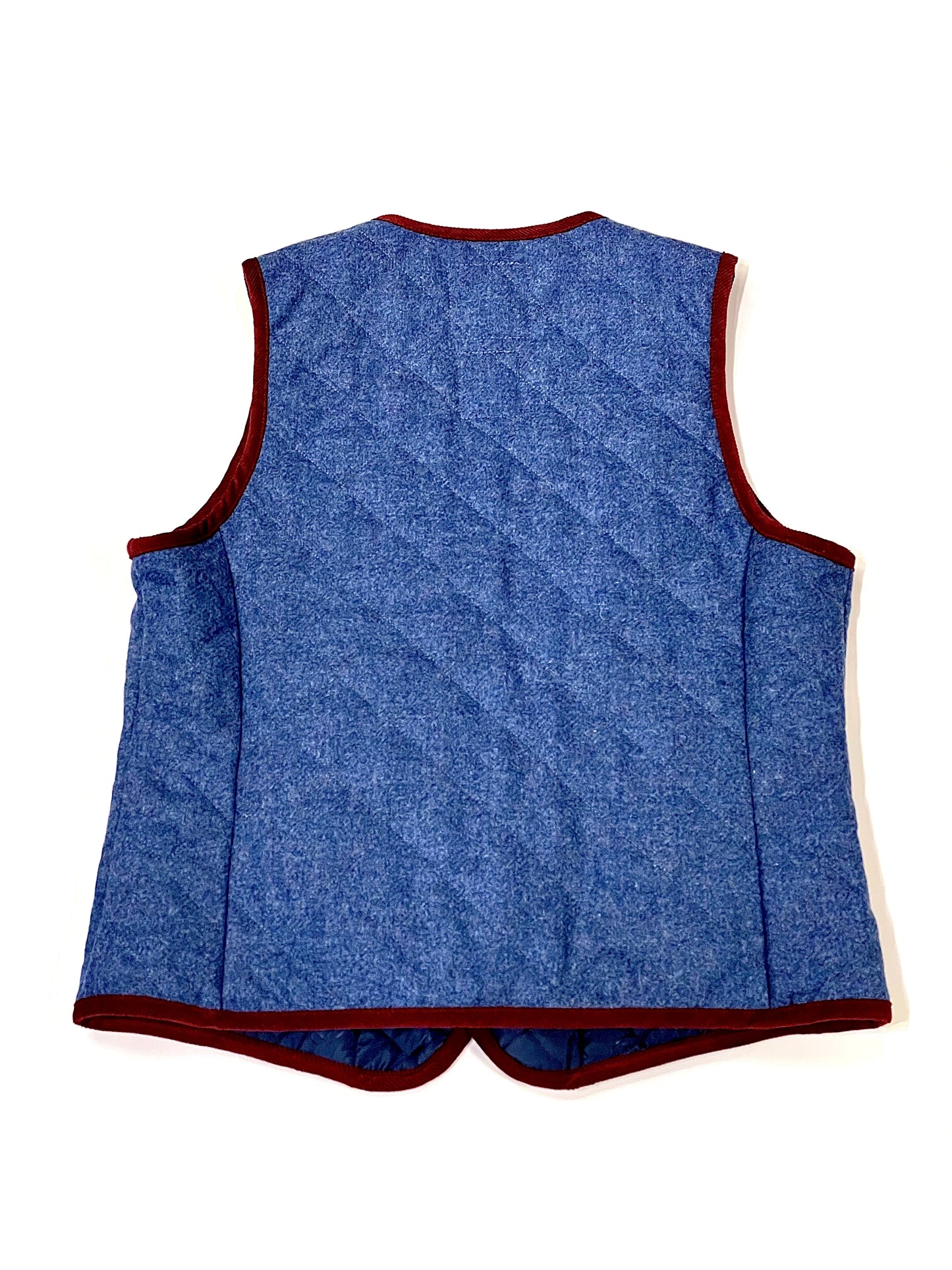 LVH x HOUSES BRAMFIELD Wool GILET Blue