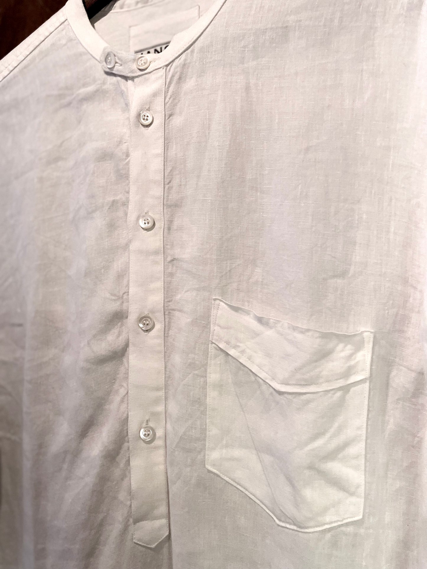 HNG BASTIAN Pullover Linen Long Shirt