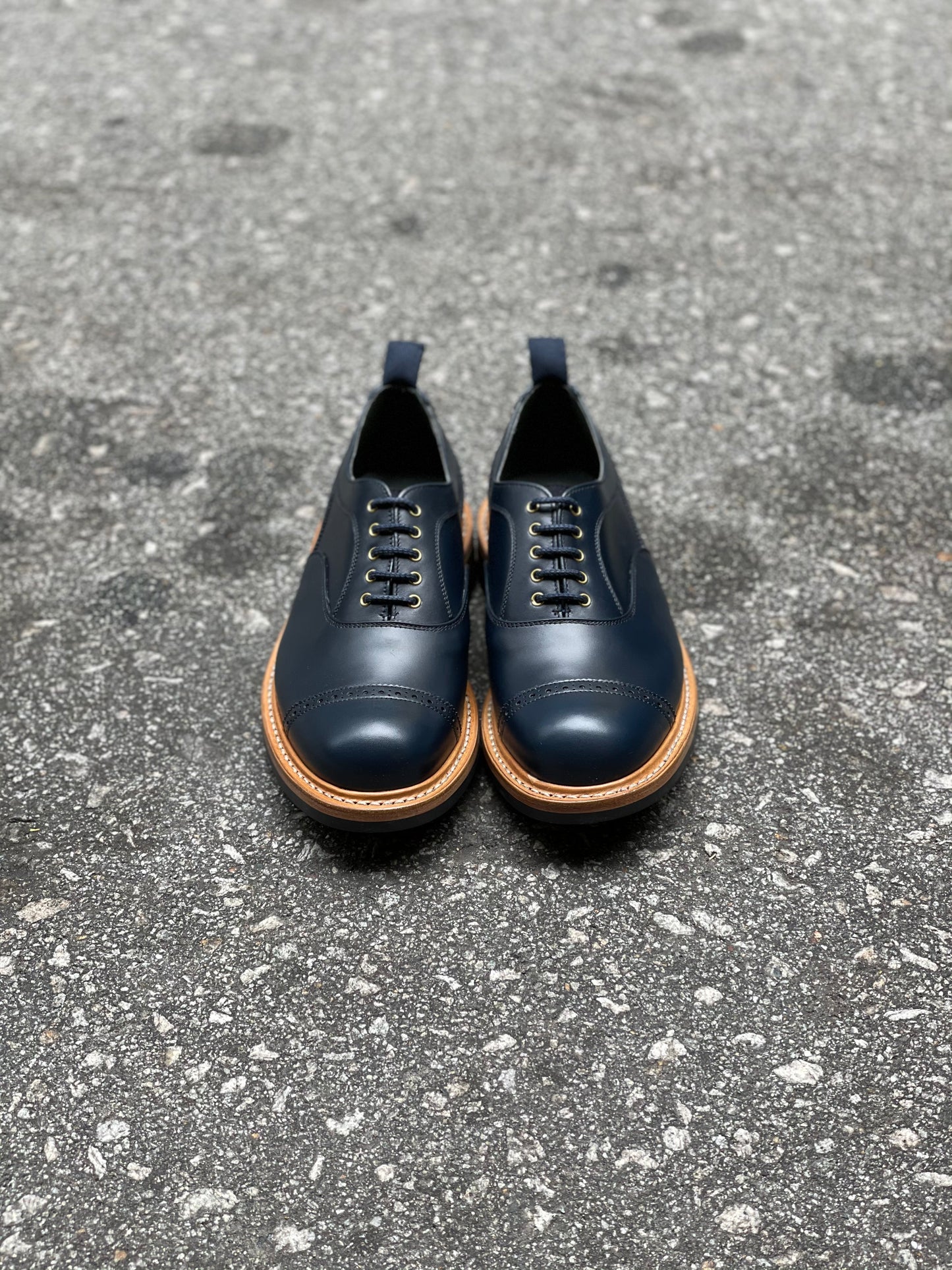 TKS MTO20 Ladies OXFORD Toecap Navy