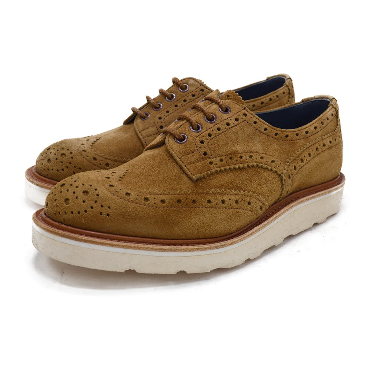 TKS BOURTON Vibram Sole Reverse Suede Peanut Kudu