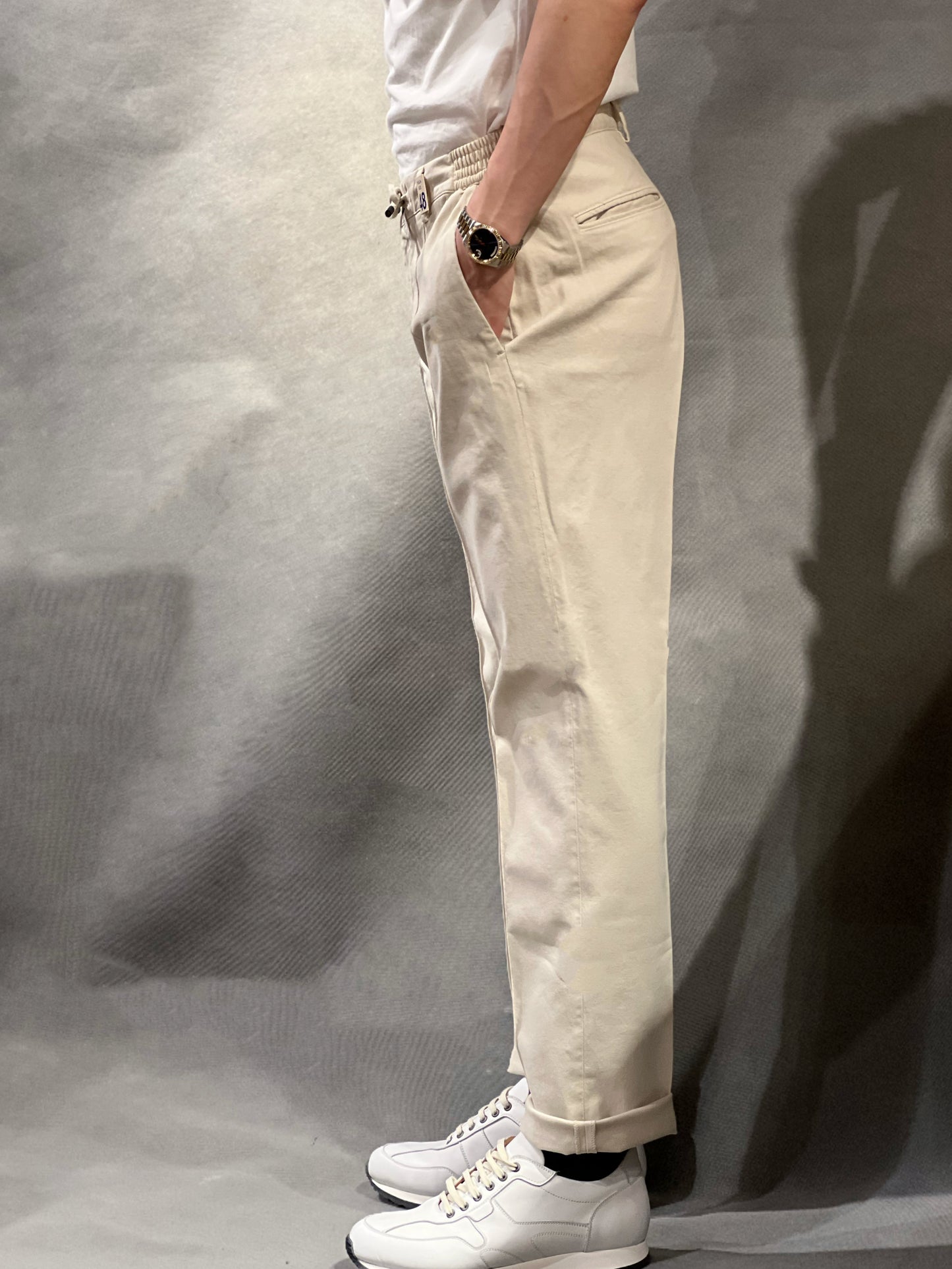 GBS Men's MASACCIO/M1 Trousers Light Beige