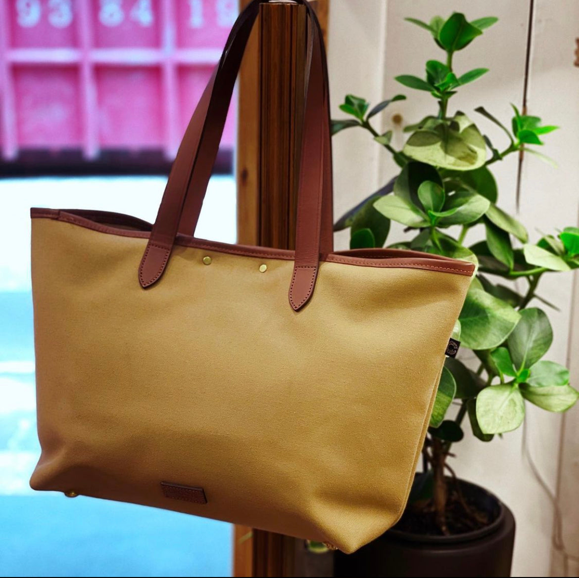 CRT DALBY Canvas Economy Wide Tote