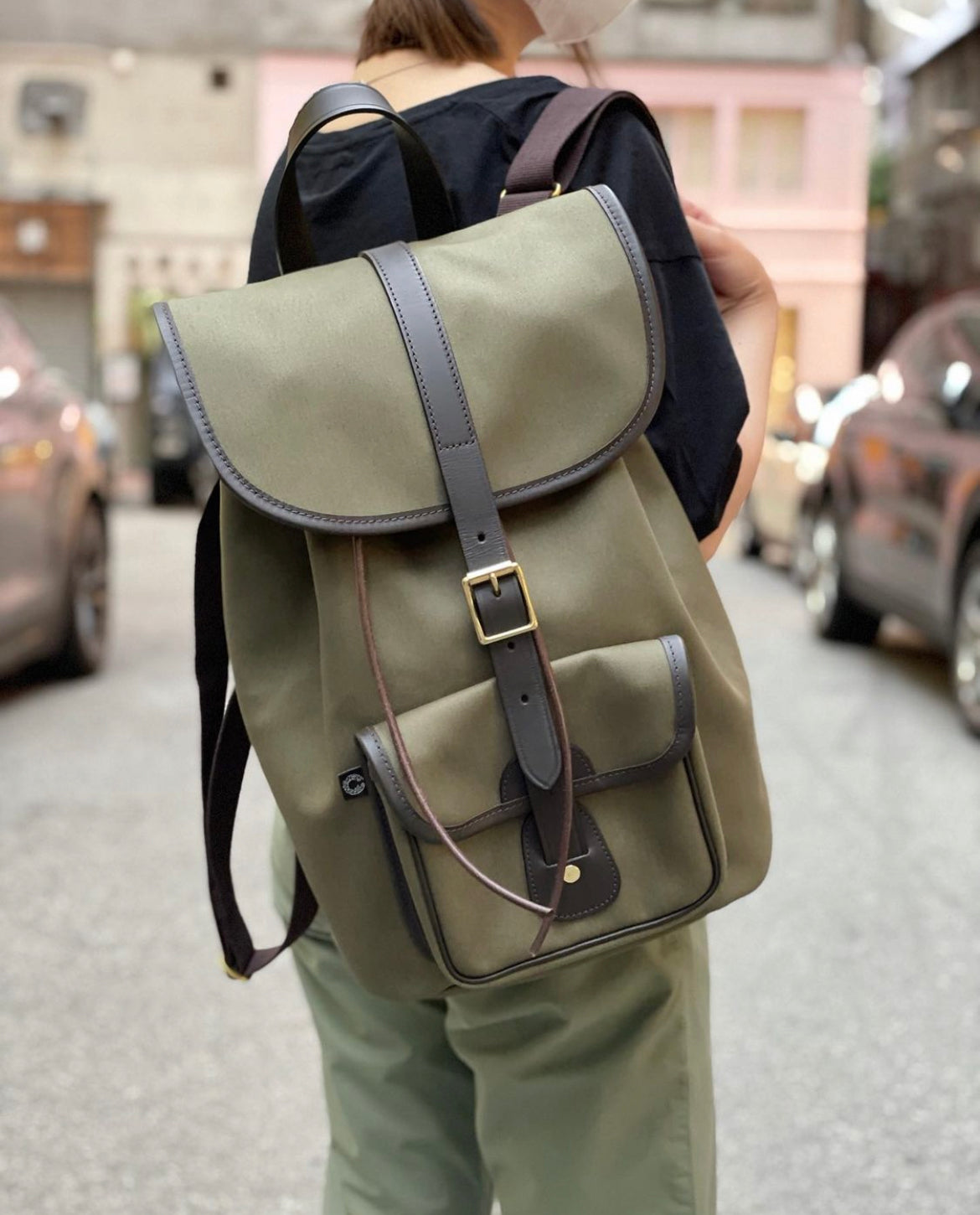 CRT DALBY Canvas Rucksack DrawString