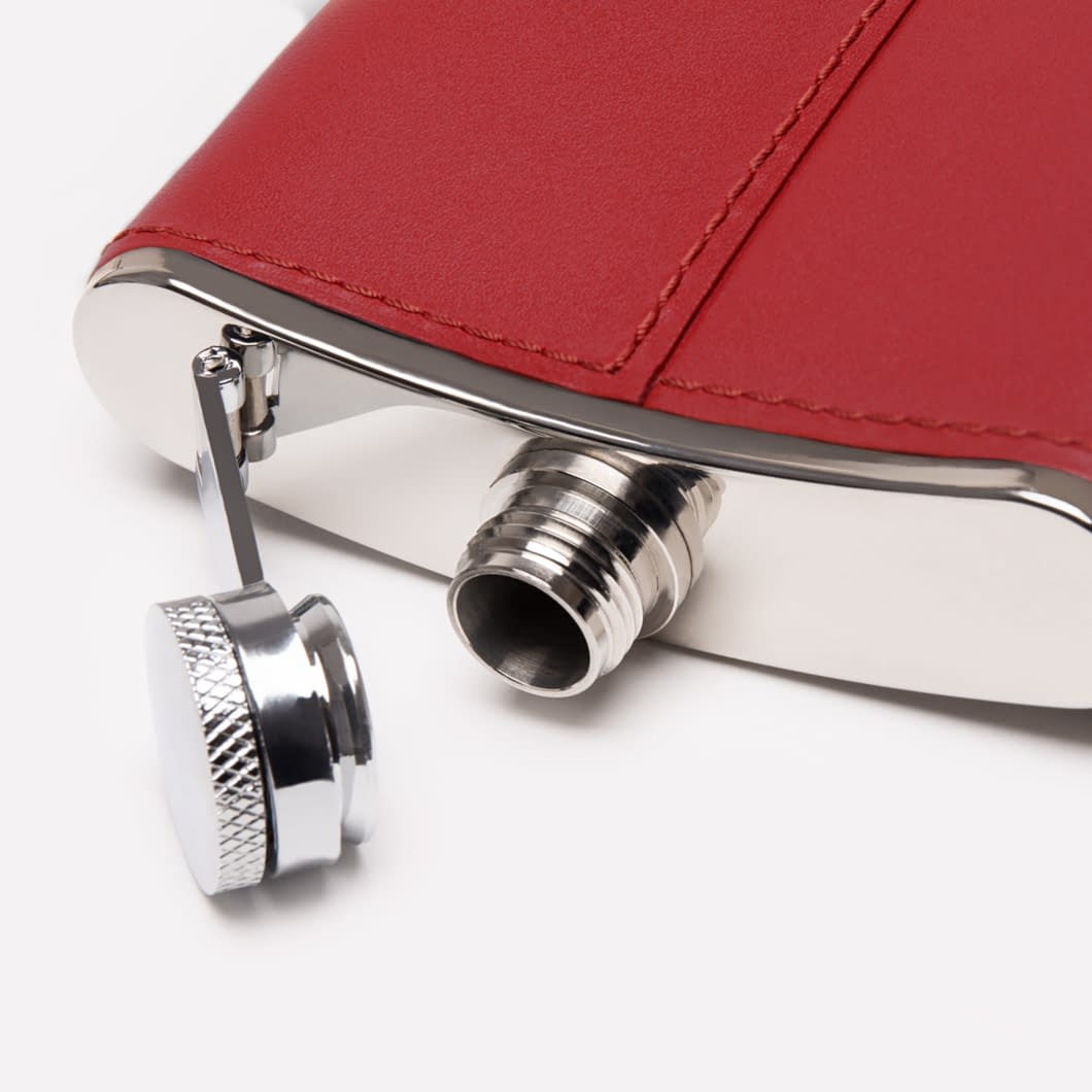 ETR LIFESTYLE 6oz Leather Bound Hip Flask