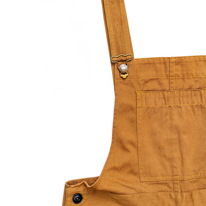 YMO Dungarees The Bib and Brace Khaki