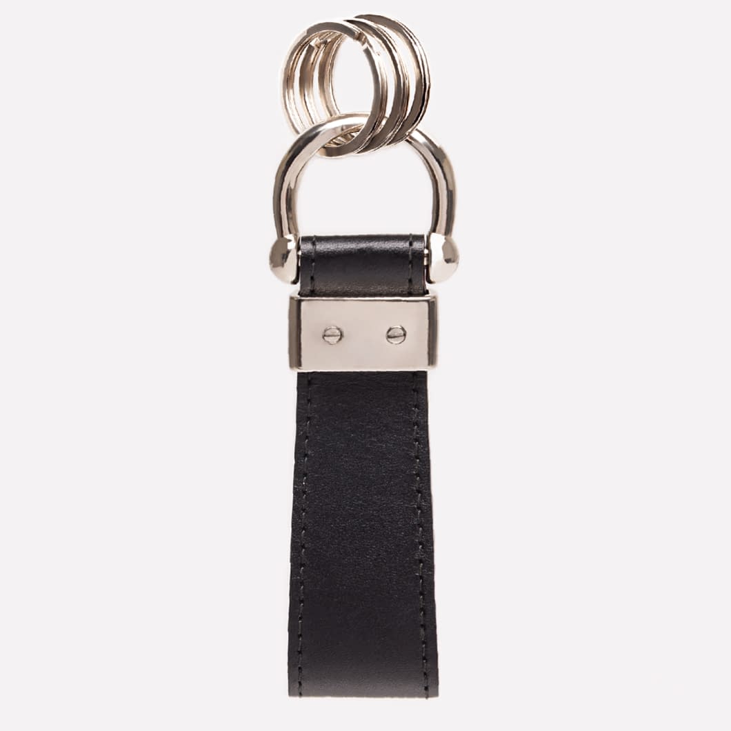 ETR Sterling Stirrup Keyring Two Tone