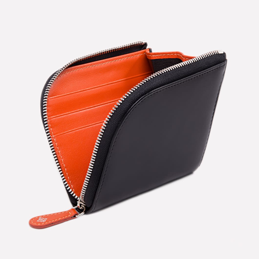 ETR Sterling Zipped Curved Wallet with Key Strap
