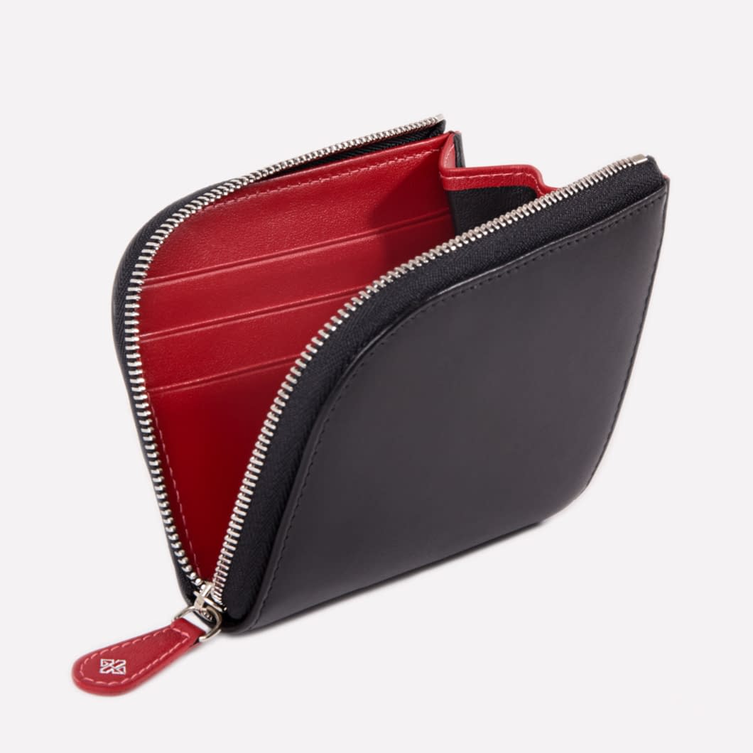 ETR Sterling Zipped Curved Wallet with Key Strap