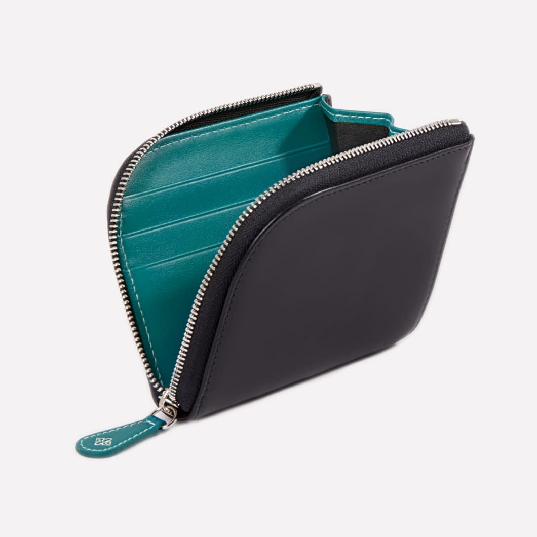 ETR Sterling Zipped Curved Wallet with Key Strap