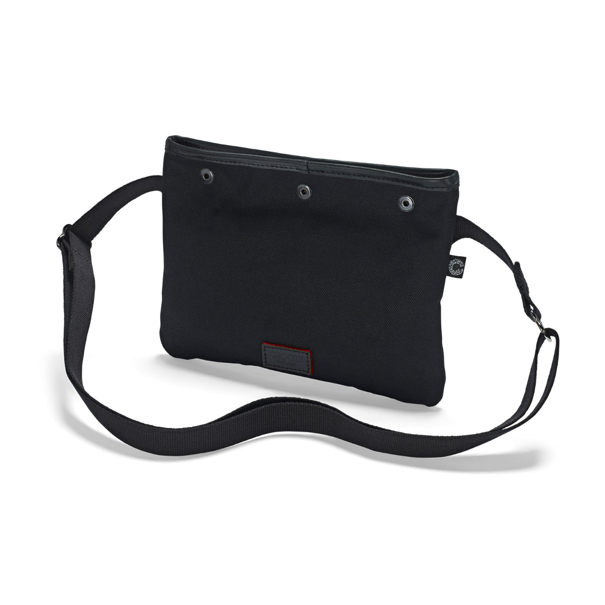 CRT All Black Canvas Sacocht Shoulder Bag
