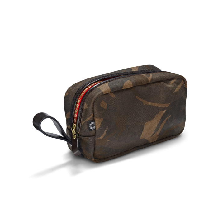 CRT CAMOUFLAGE Waxed Wash Bag