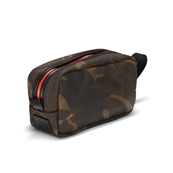 CRT CAMOUFLAGE Waxed Wash Bag
