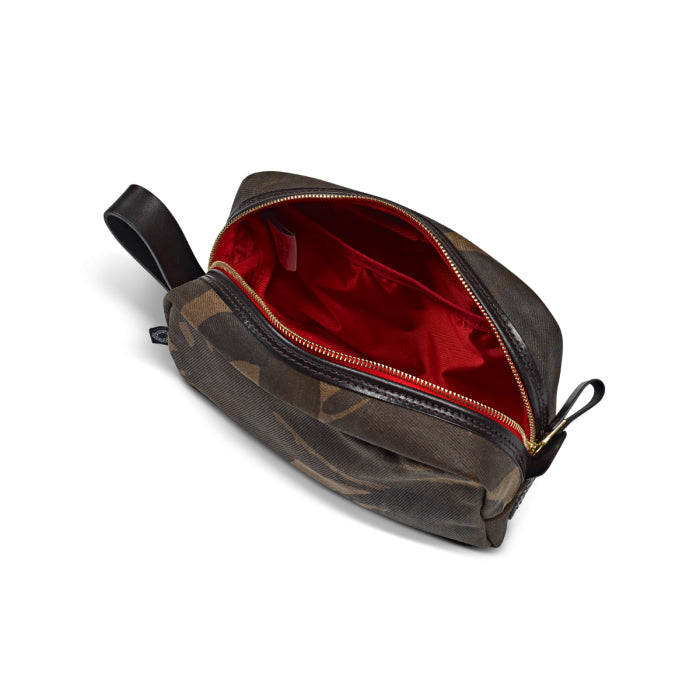 CRT CAMOUFLAGE Waxed Wash Bag