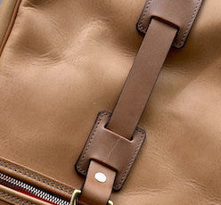 CRT Vintage Leather Carryall Bag