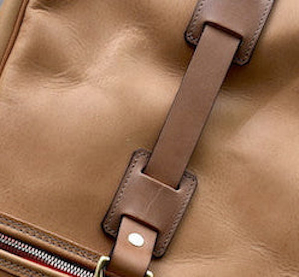 CRT Vintage Leather Wash Bag