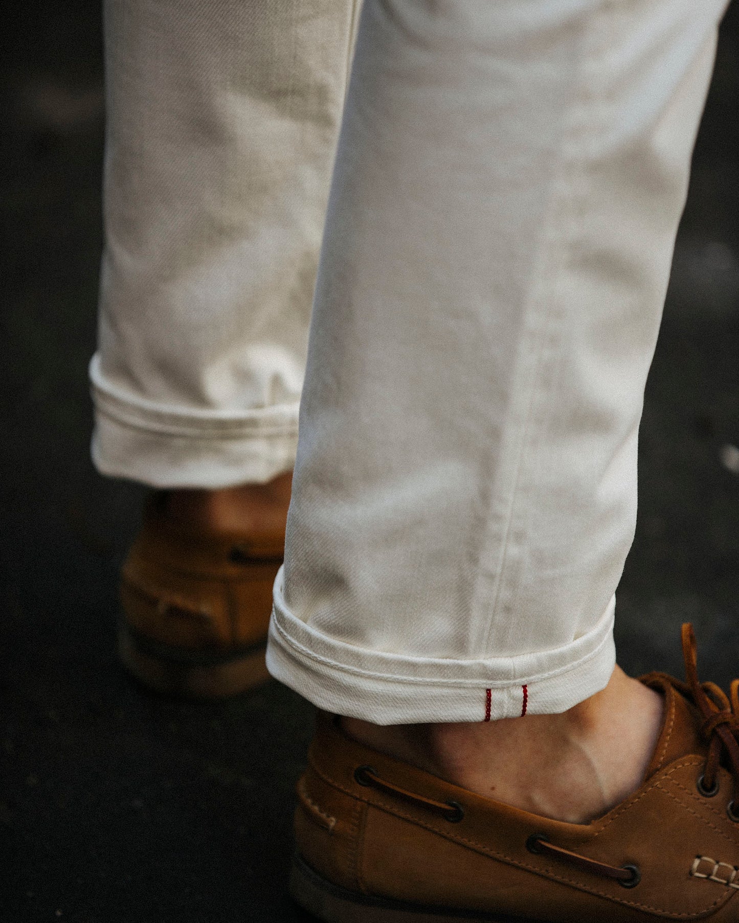 FTA JOHN Selvedge White Denim