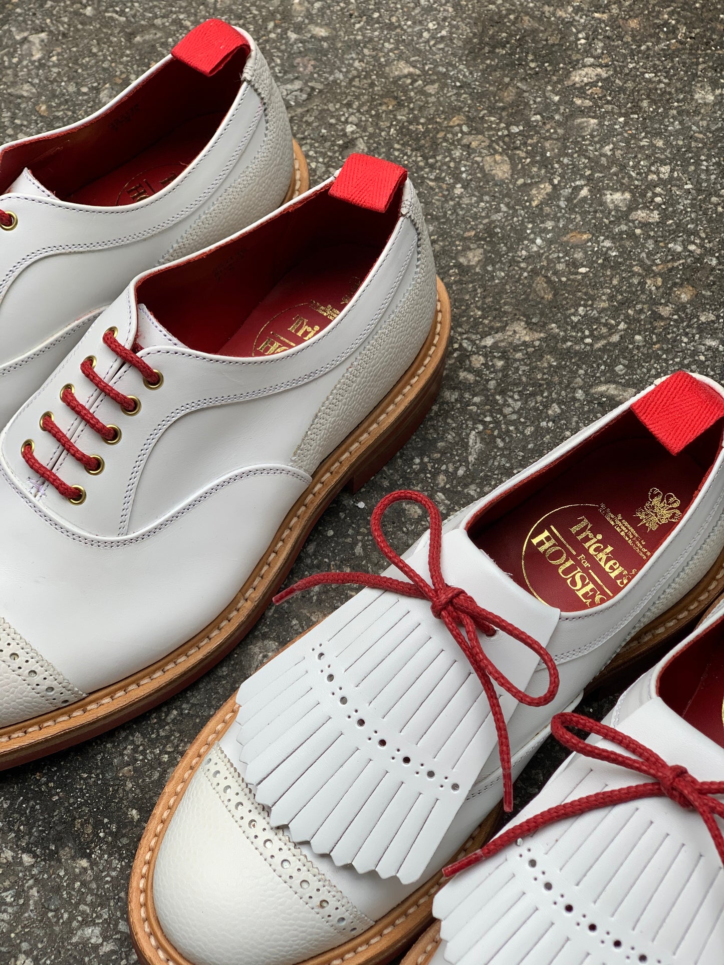 TKS x HOUSES MTO9 OXFORD Dainite White