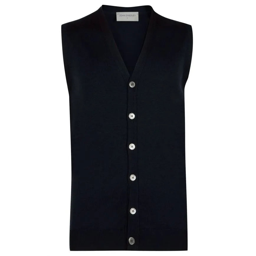 JSY STAVELY Men Merino Wool Wasitcoat Classic