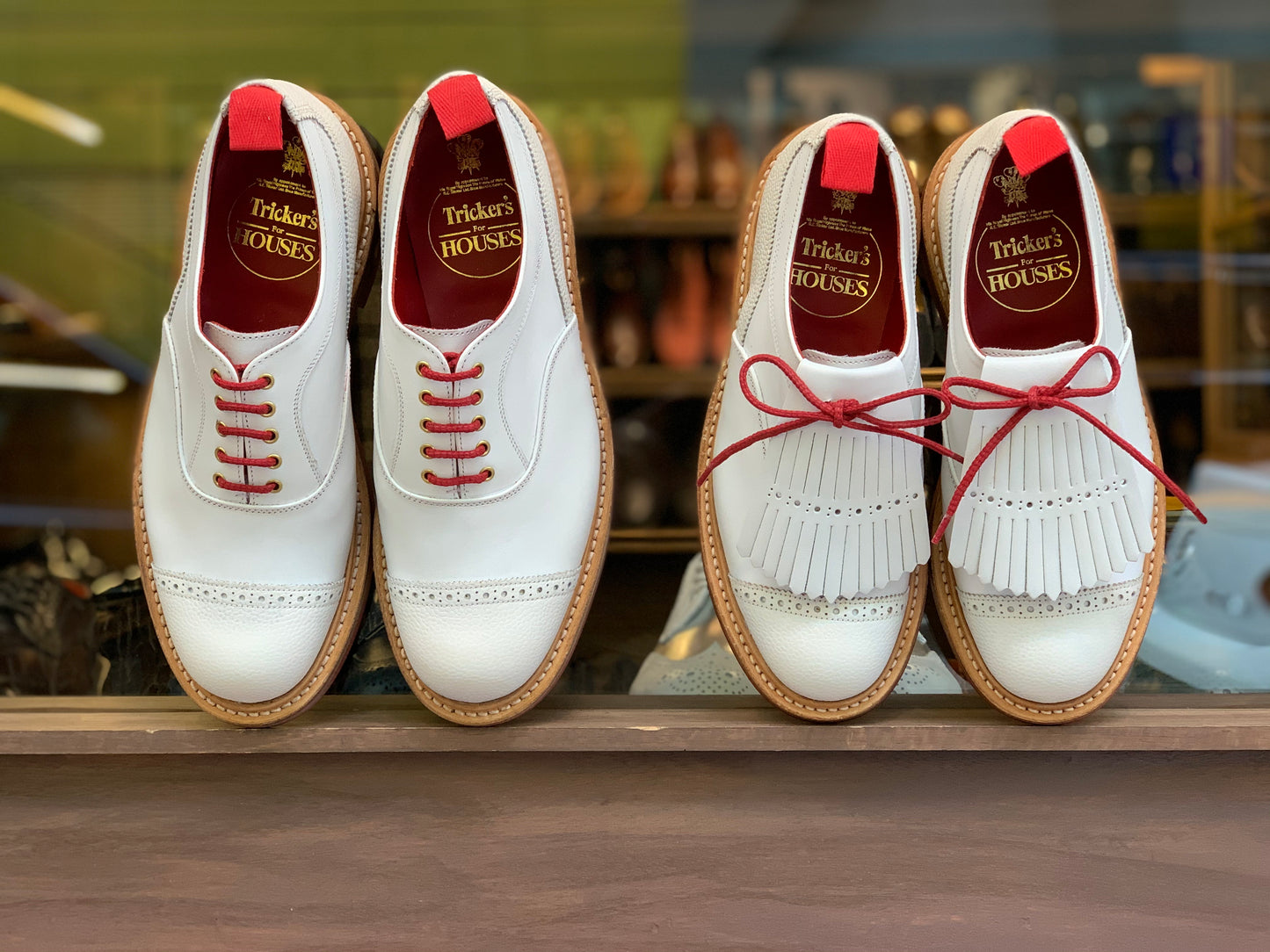 TKS x HOUSES MTO9 OXFORD Dainite White