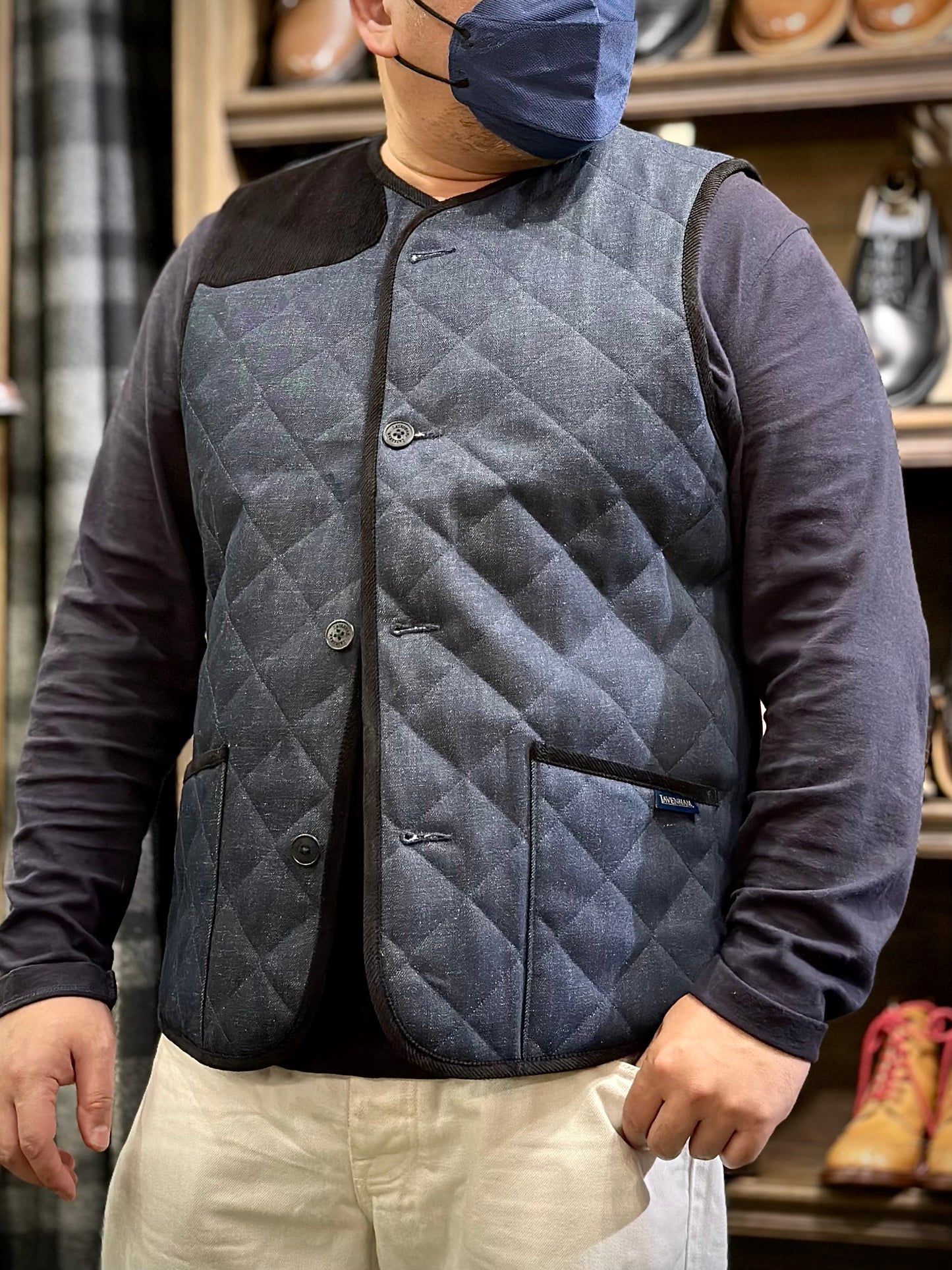 LVH x HOUSES HIGHTOWN Denim Gilet