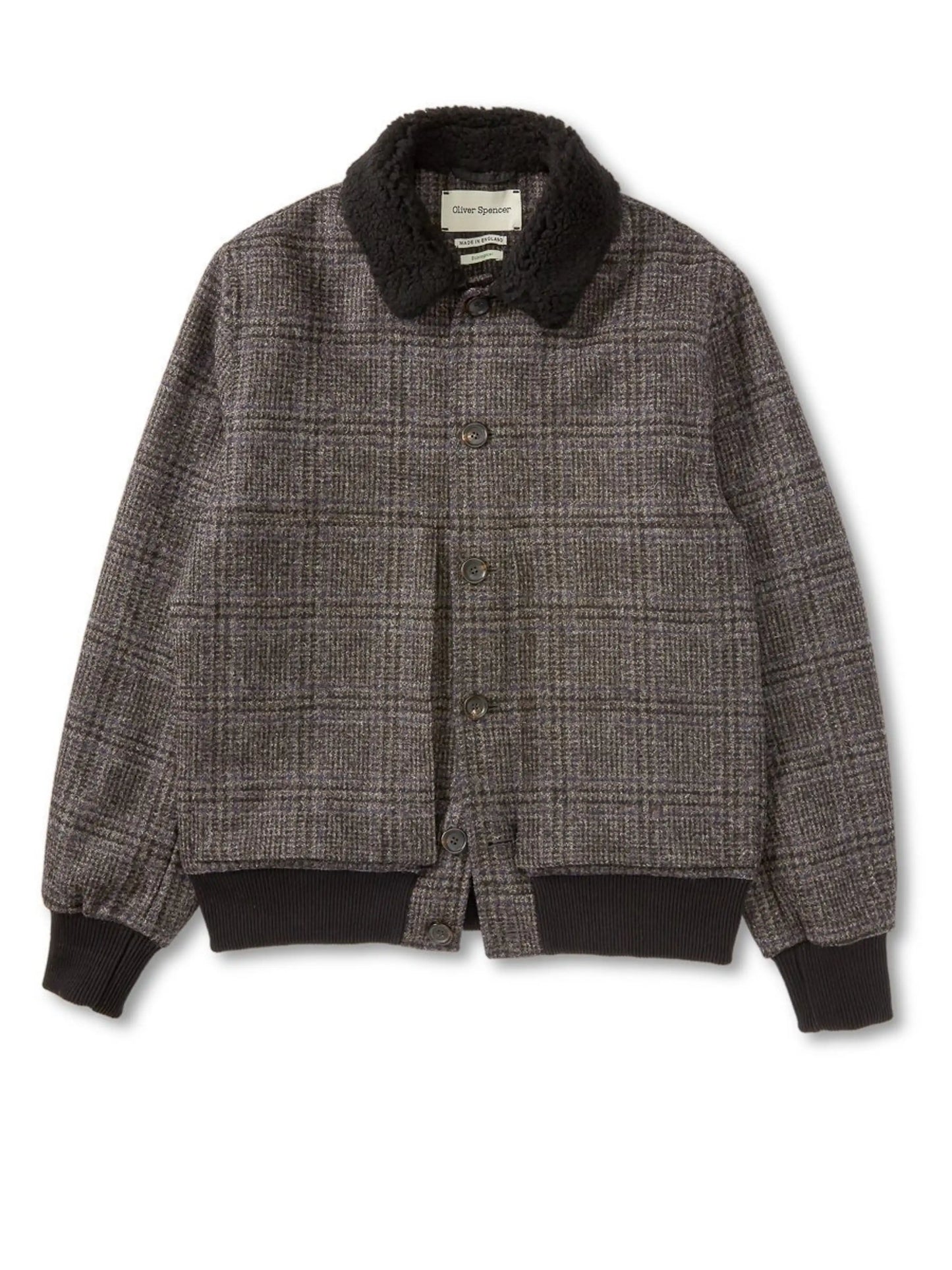 OSR LINFIELD Bomber Jacket Hartnet Charcoal