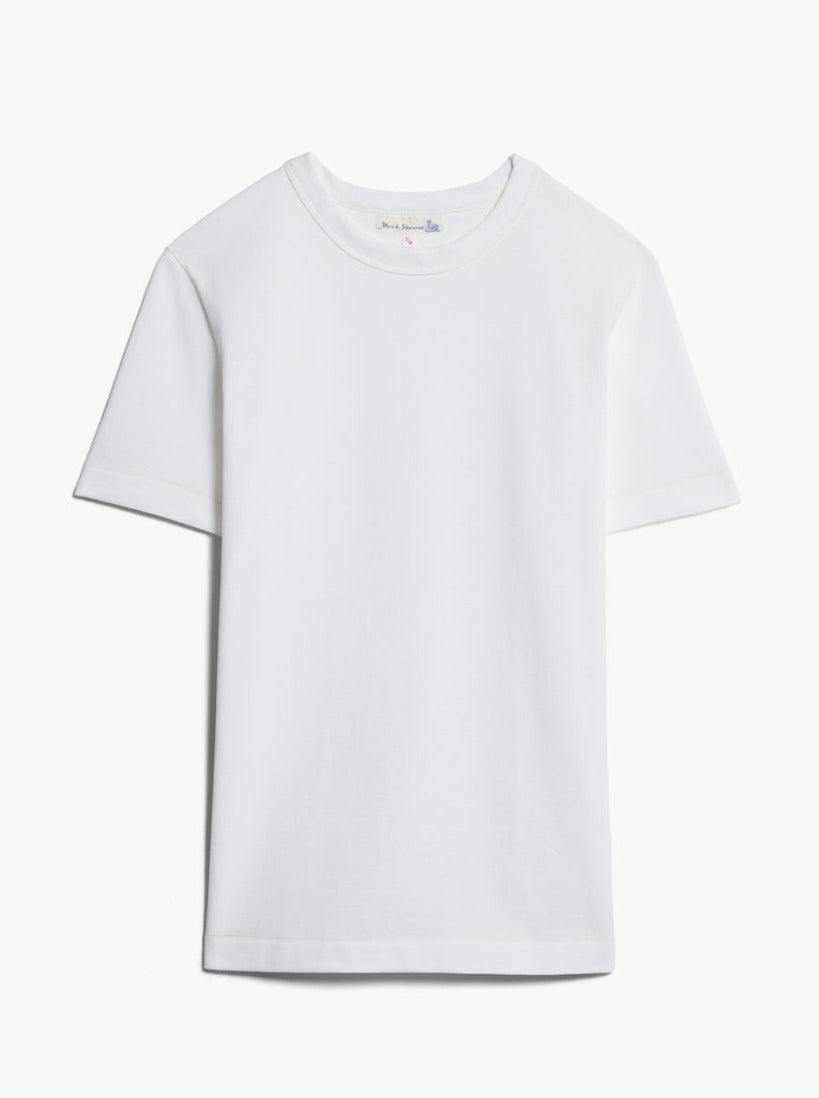 MZB Men's 214 Relaxed T-Shirt White
