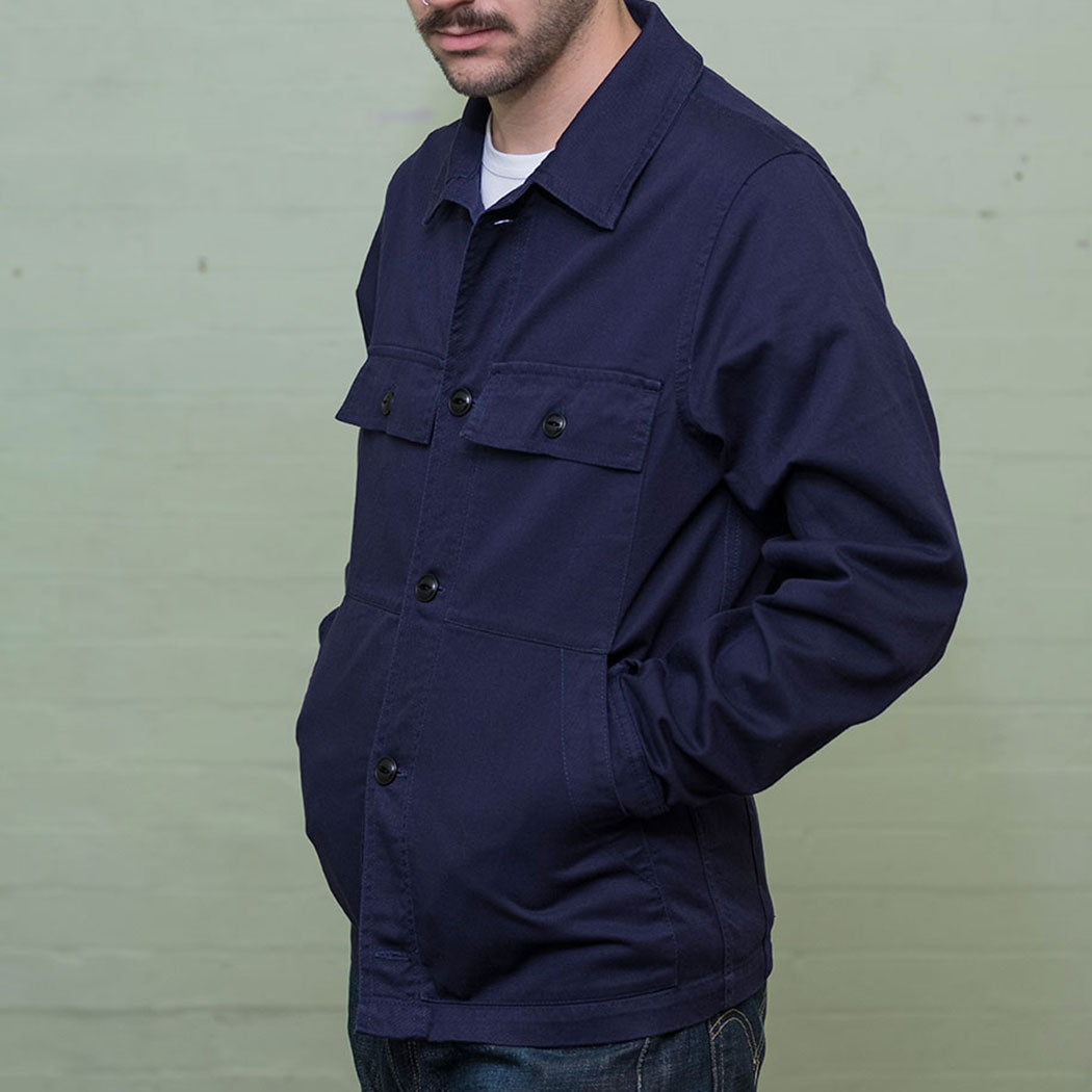 YMO The Drivers Jacket Navy