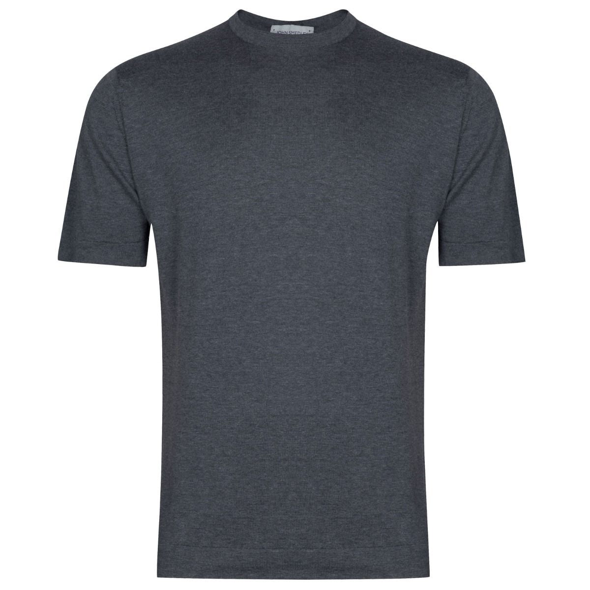 JSY LORCA Men Sea Island Cotton T-Shirt Charcoal