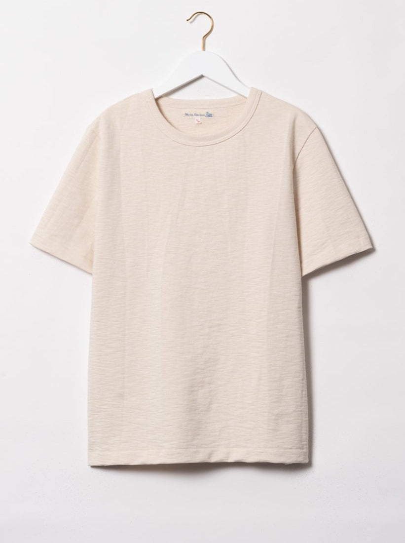 MZB Men's 2S14 Heavy Relaxed T-Shirt 13.4oz Nature